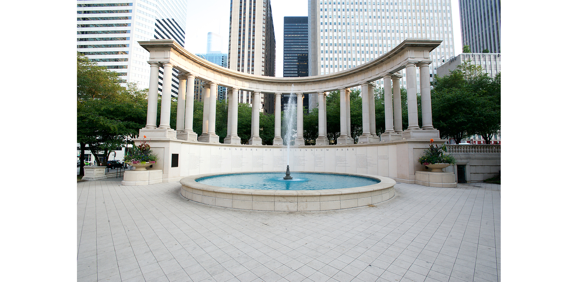 Millennium Monument in Millennium Park's Wrigley Square